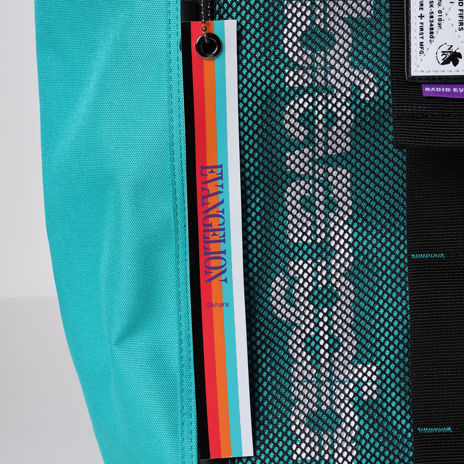 EVANGELION SHIN ROLL BACK PACK by FIRE FIRST (SKY BLUE) SKY BLUE ONE SIZE