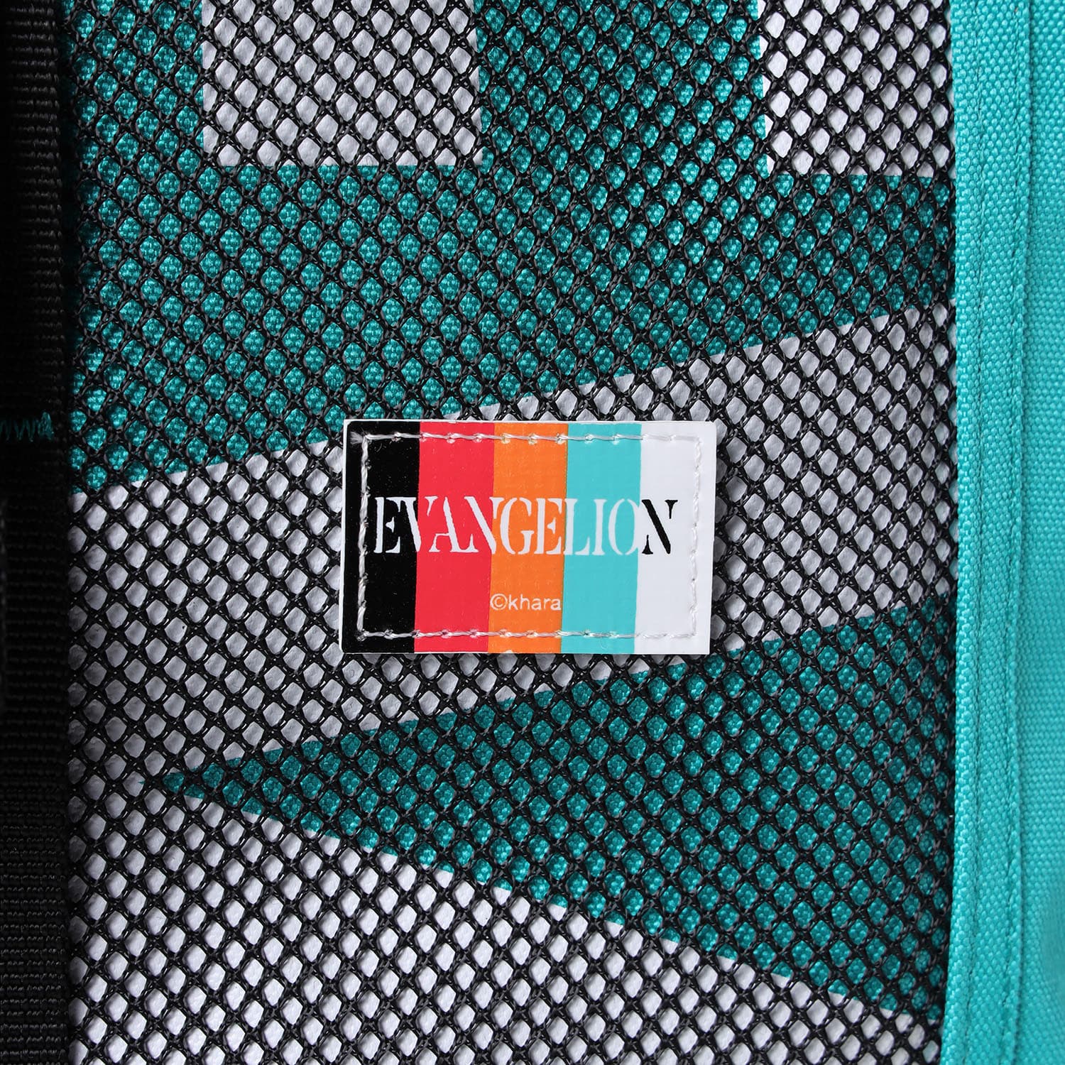 EVANGELION SHIN ROLL BACK PACK by FIRE FIRST (SKY BLUE) SKY BLUE ONE SIZE