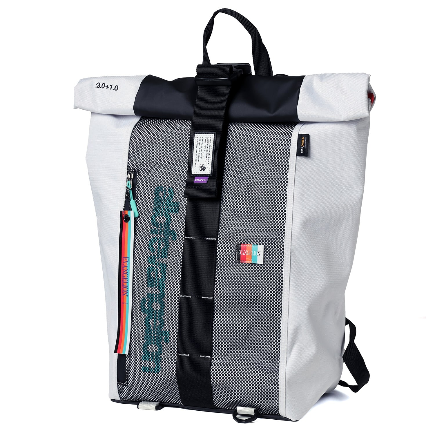 EVANGELION SHIN ROLL BACK PACK by FIRE FIRST (WHITE)(ONE