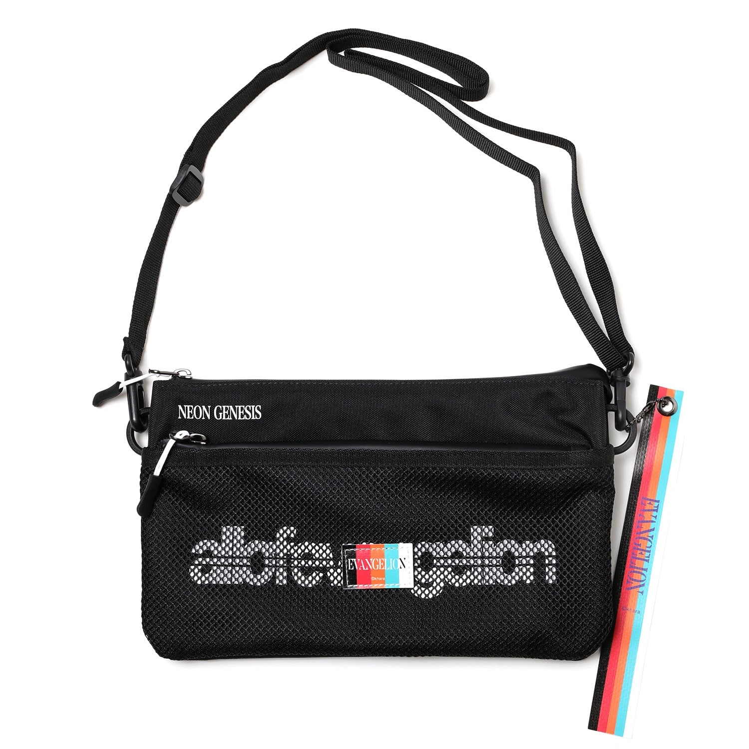 EVANGELION SHIN SACOCHE BAG by FIRE FIRST (BLACK)