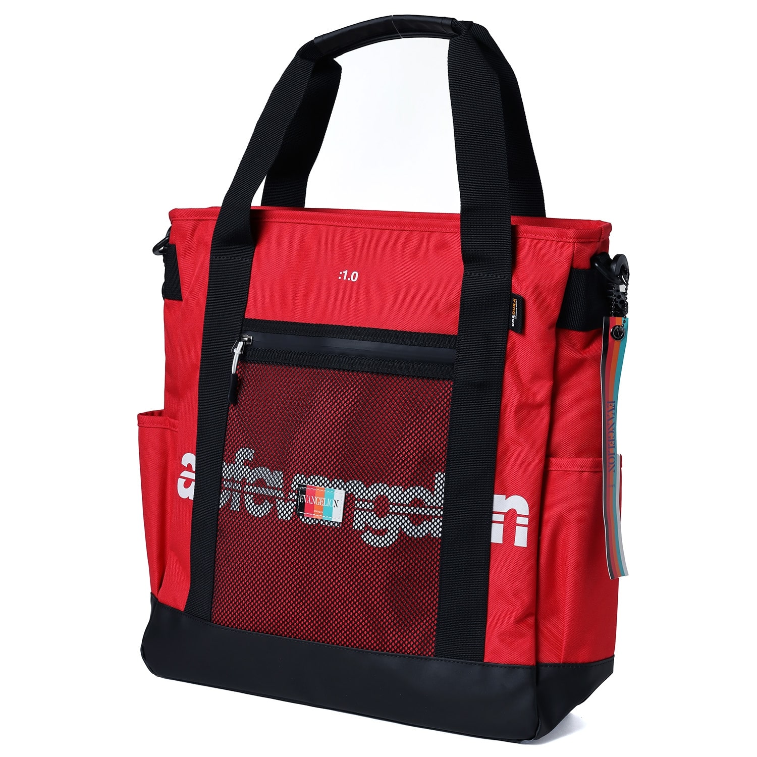 EVANGELION SHIN TOTE BAG by FIRE FIRST (RED)