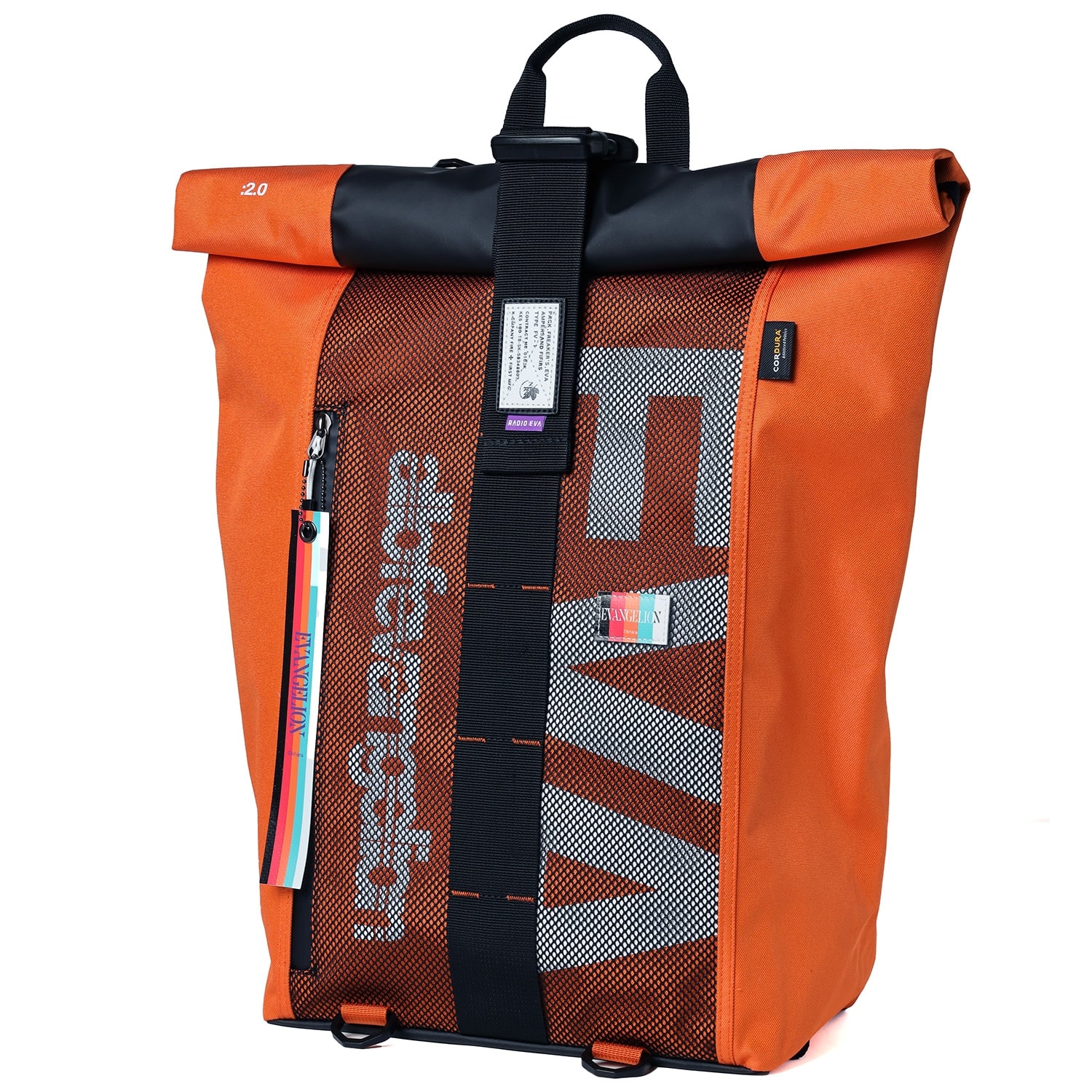 EVANGELION SHIN ROLL BACK PACK by FIRE FIRST (ORANGE)