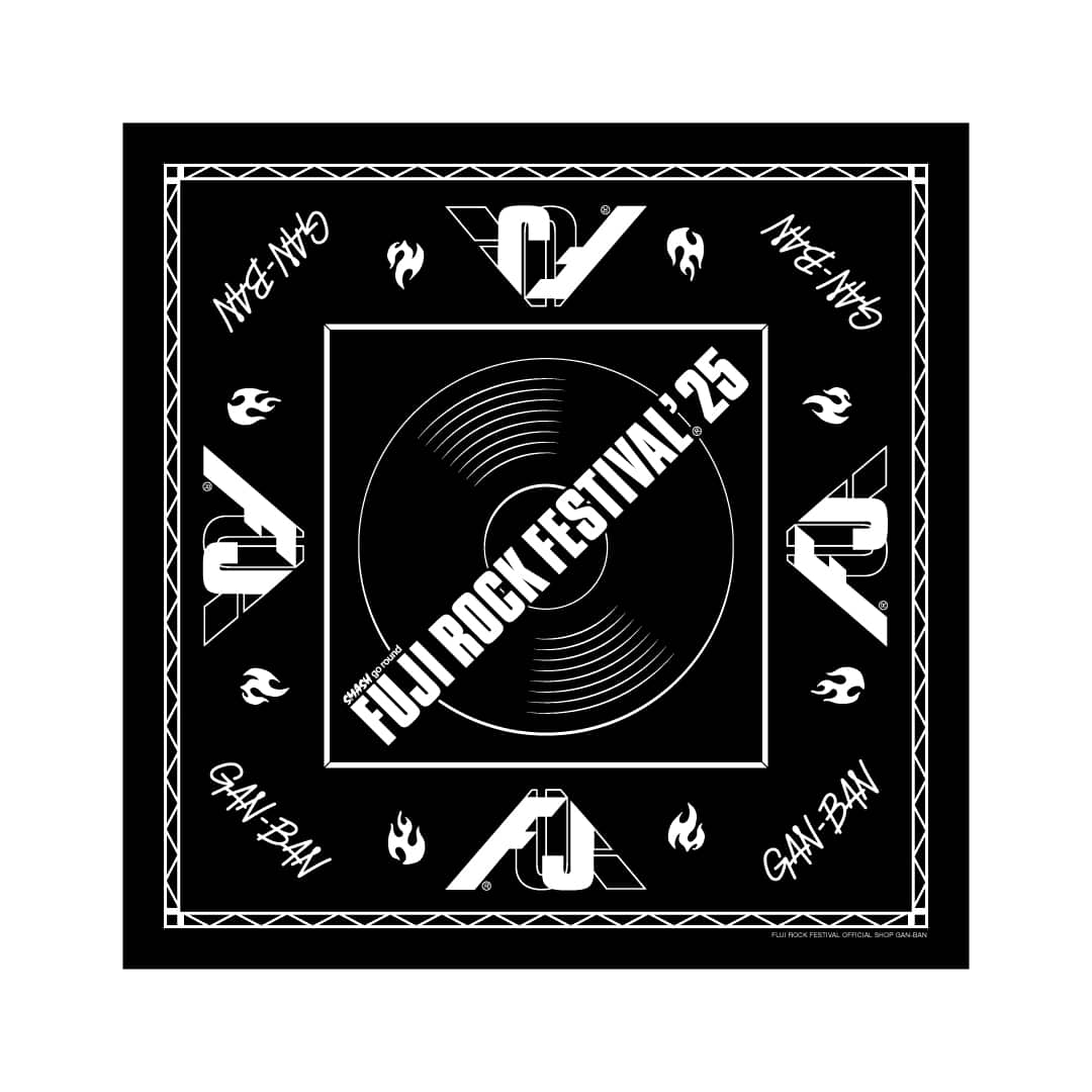 FUJI ROCK FESTIVAL'25 × GAN-BAN BANDANA