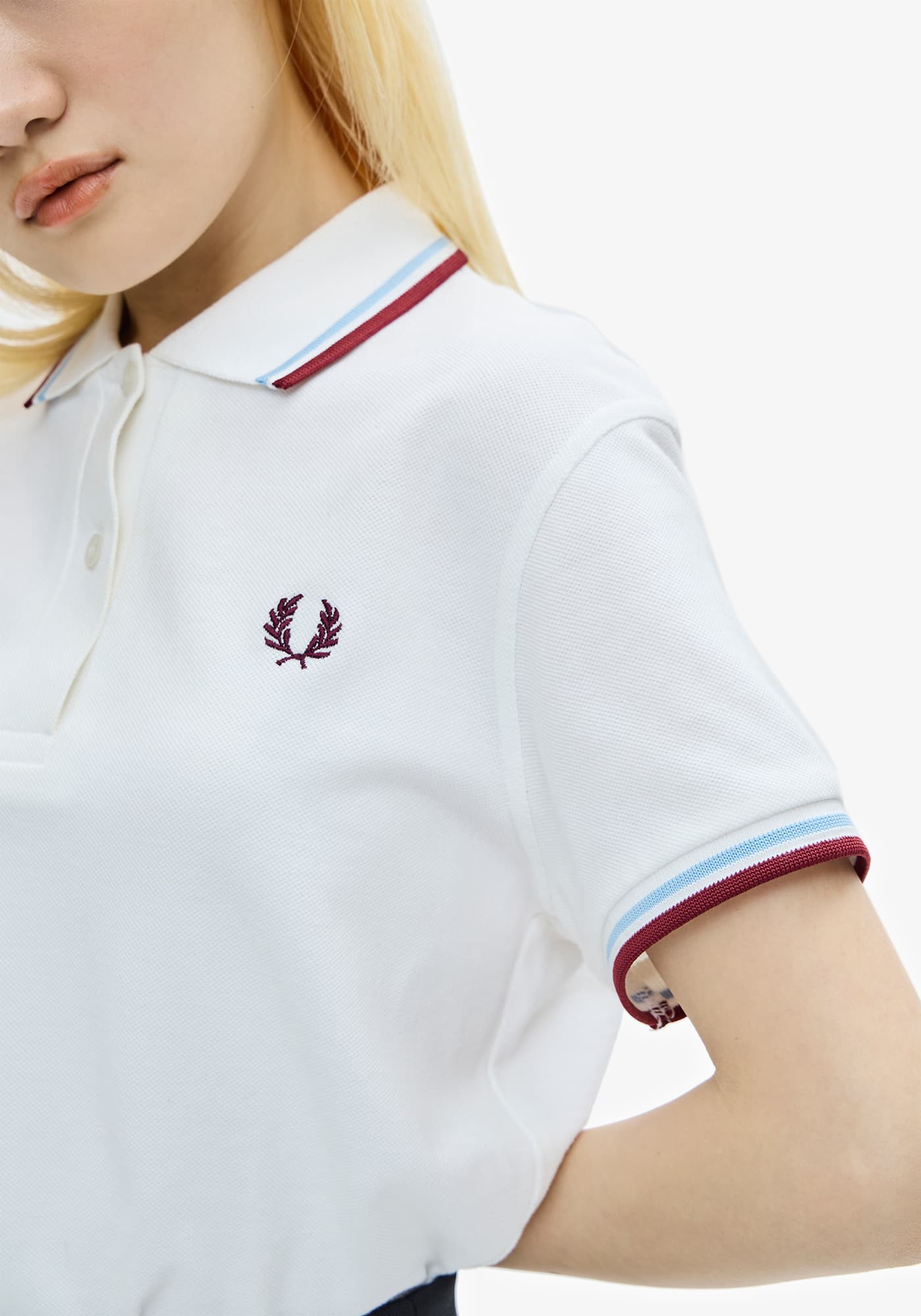 The Fred Perry Shirt - G12(8 157: BLACK / CHAMPAGNE)｜ FRED PERRY