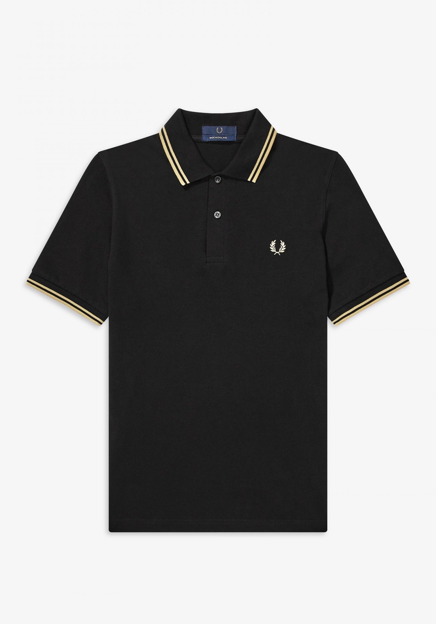 The Fred Perry Shirt - M12(36 157: BLACK / CHAMP / CHAMP)｜ FRED 