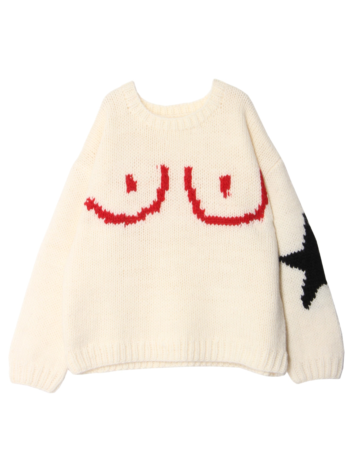 Boobs Hand Sweater(F ホワイト)｜ PAMEO POSE｜渋谷PARCO | ONLINE