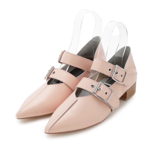 ダブルストラップバブーシュ PNK 36