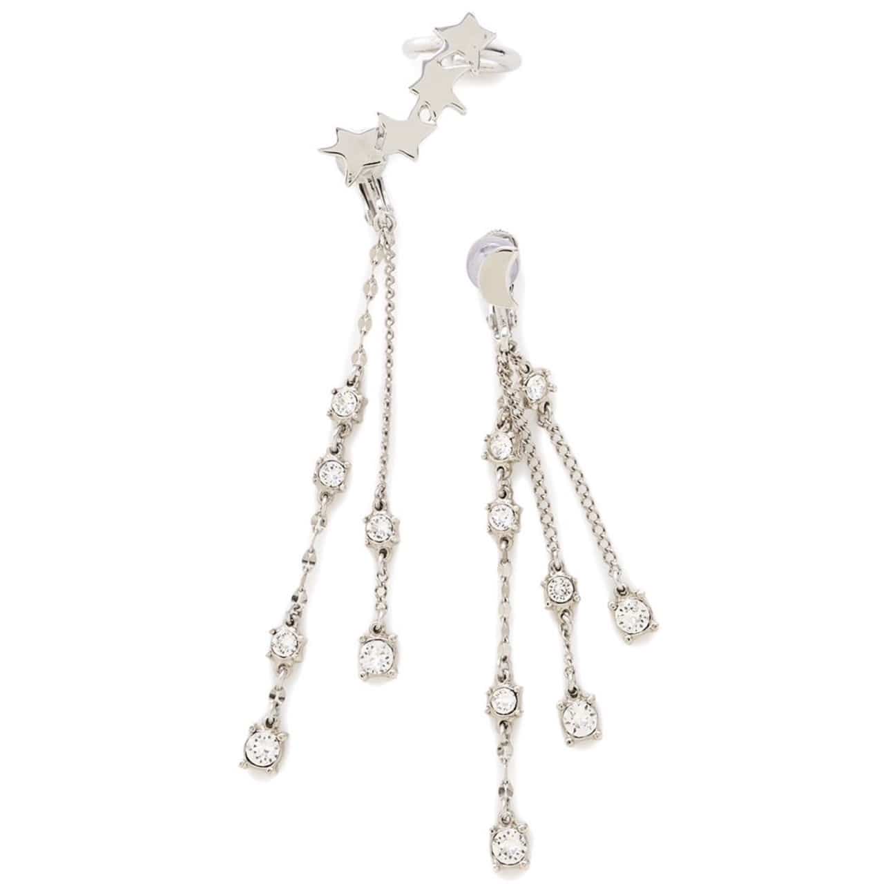 流れ星イヤリング SLV F