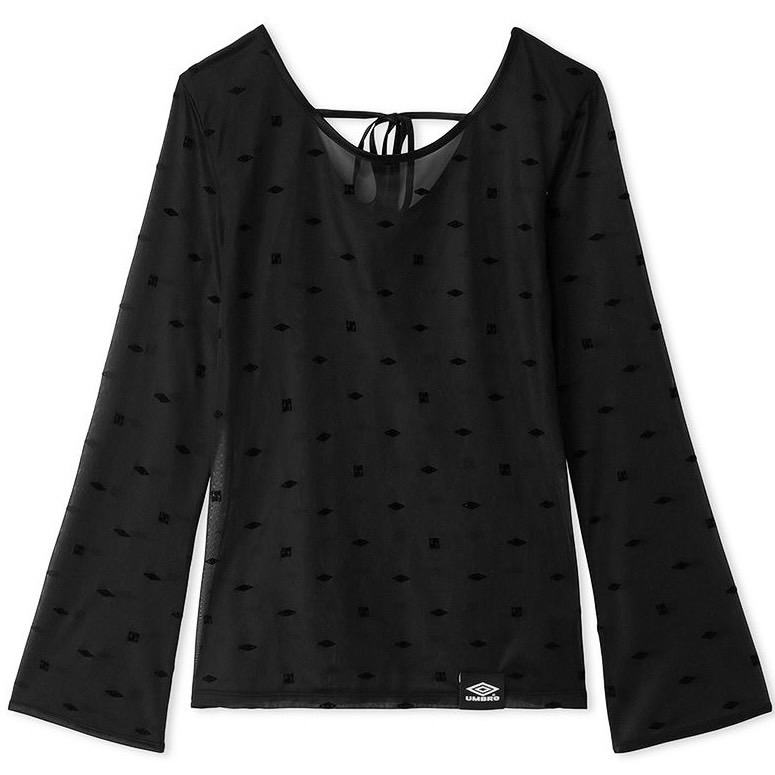 UMBROコラボモノグラム柄シアートップ BLK F