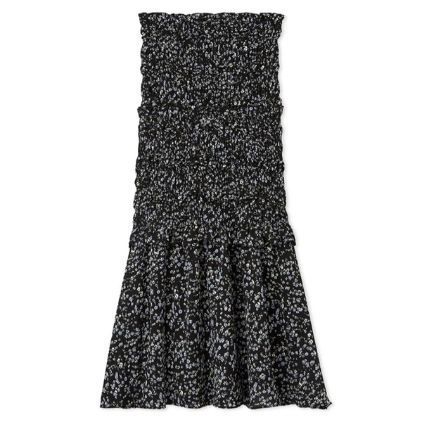 シャーリングスカート FLOWER F