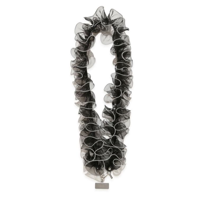 チュールショルダーストラップ BLK F