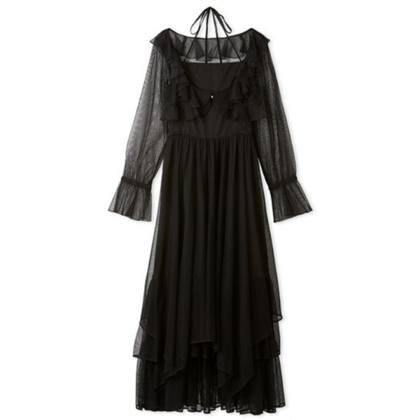 ボレロセットチュールドレス BLK F