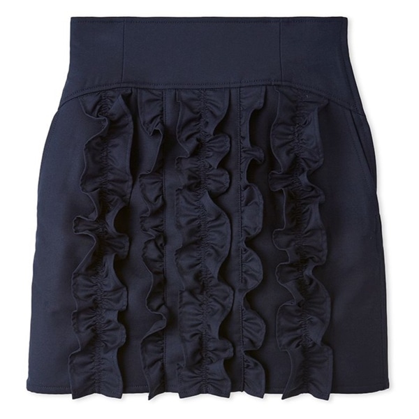 フリルミニスカート NVY F