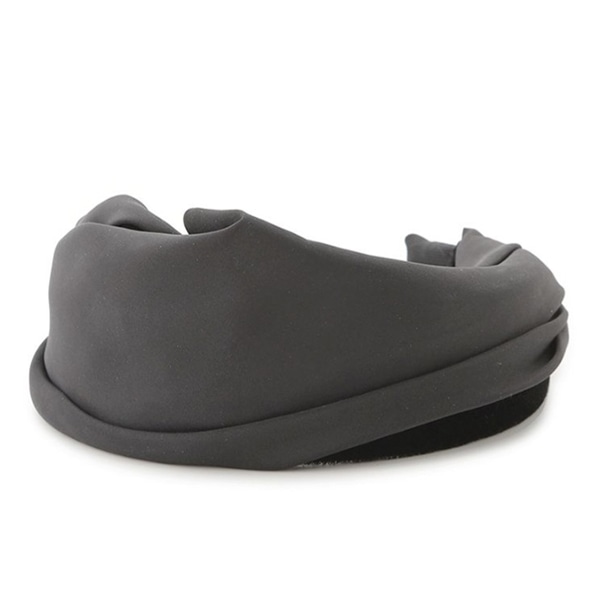 ヘアバンド風カチューシャ BLK F