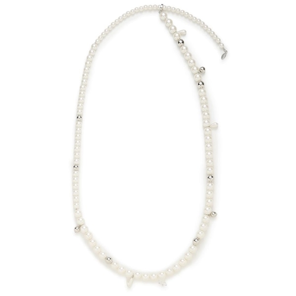 マルチロングネックレス WHT F