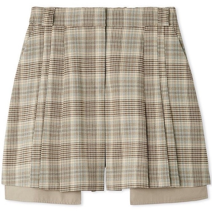 プリーツスカショーパン CHECK F