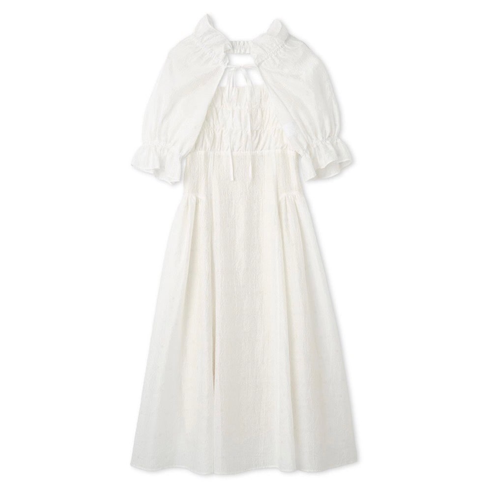 ボレロＳＥＴキャミドレス WHT F