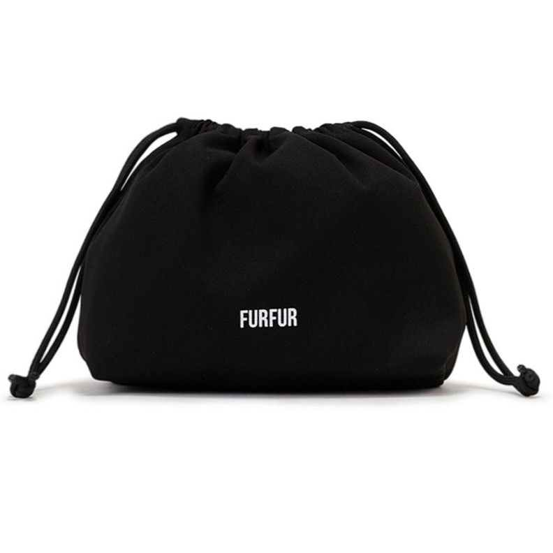 バッグイン巾着 BLK F