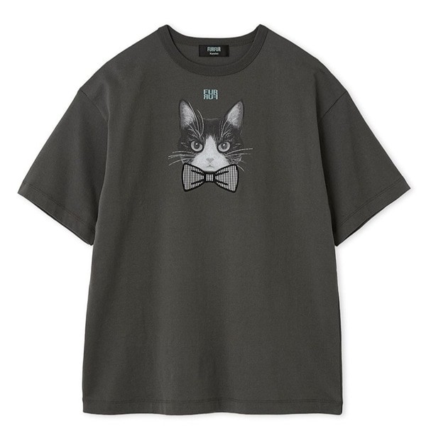 【上國料萌衣コラボ】HanaプリントTシャツ CGRY 0