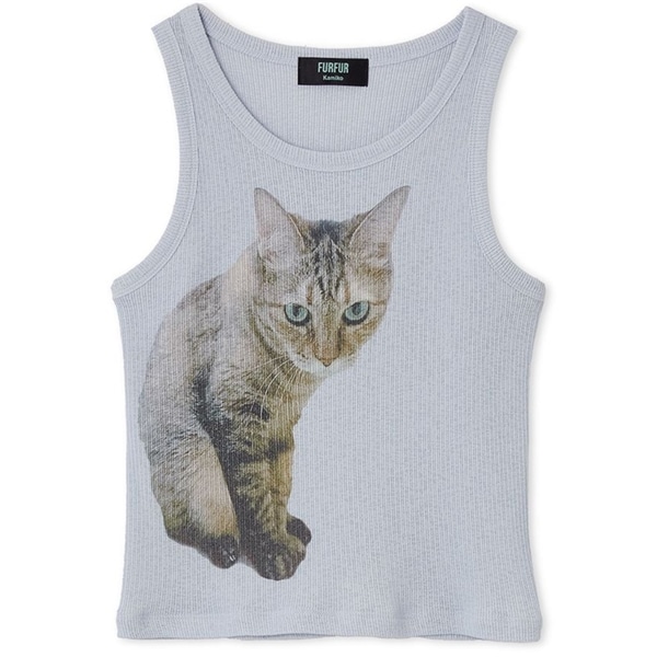 【上國料萌衣コラボ】Seiraプリントタンク SAX F