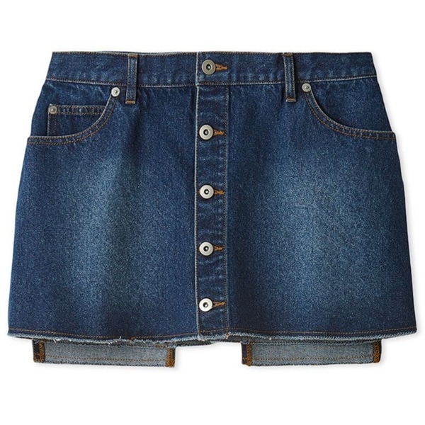 2wayローライズデニムスカート IND F