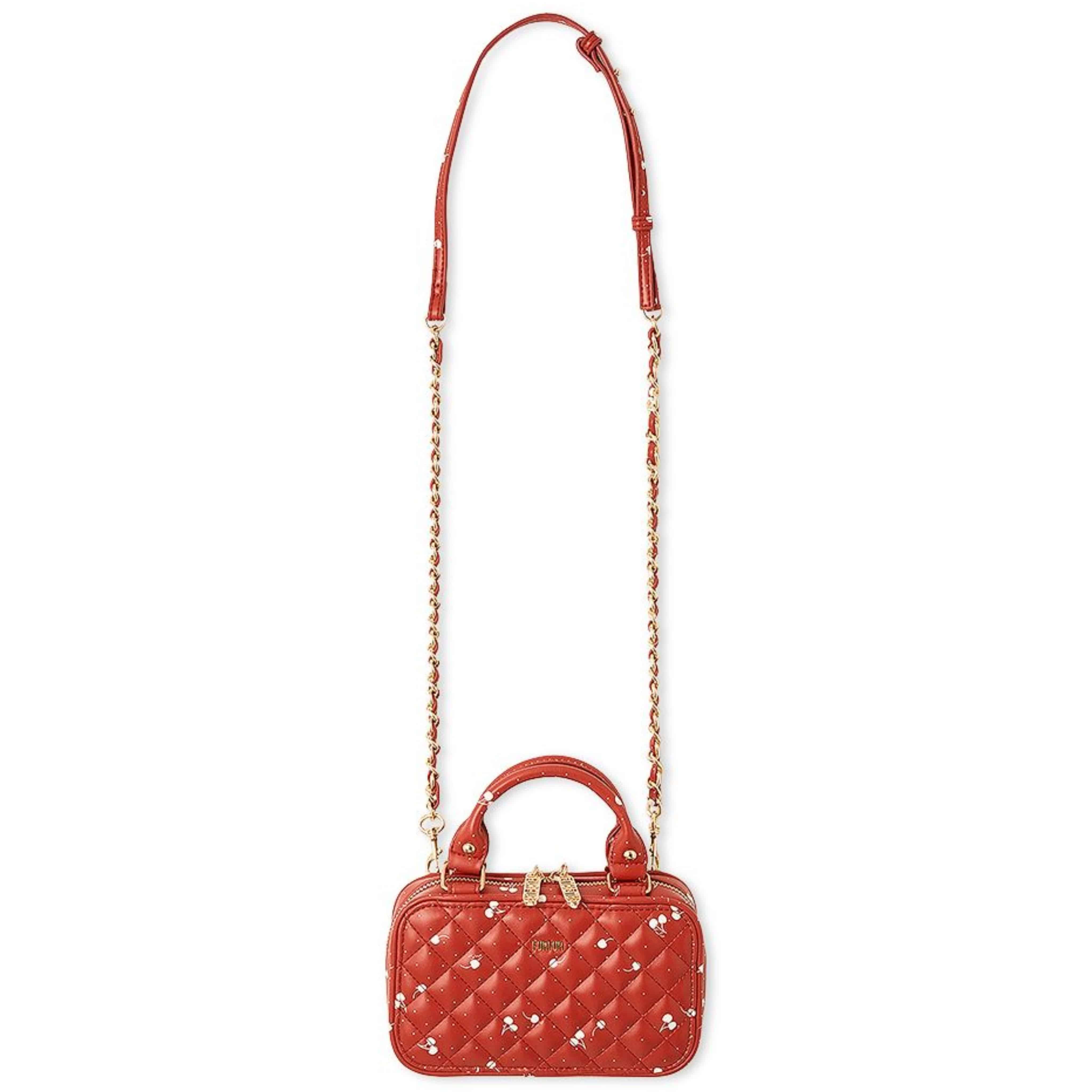 キルティングフォンホルダー RED F