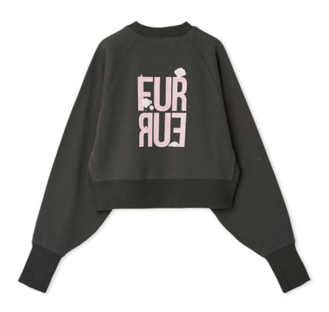 こぎみゅんプリントスウェット CGRY F