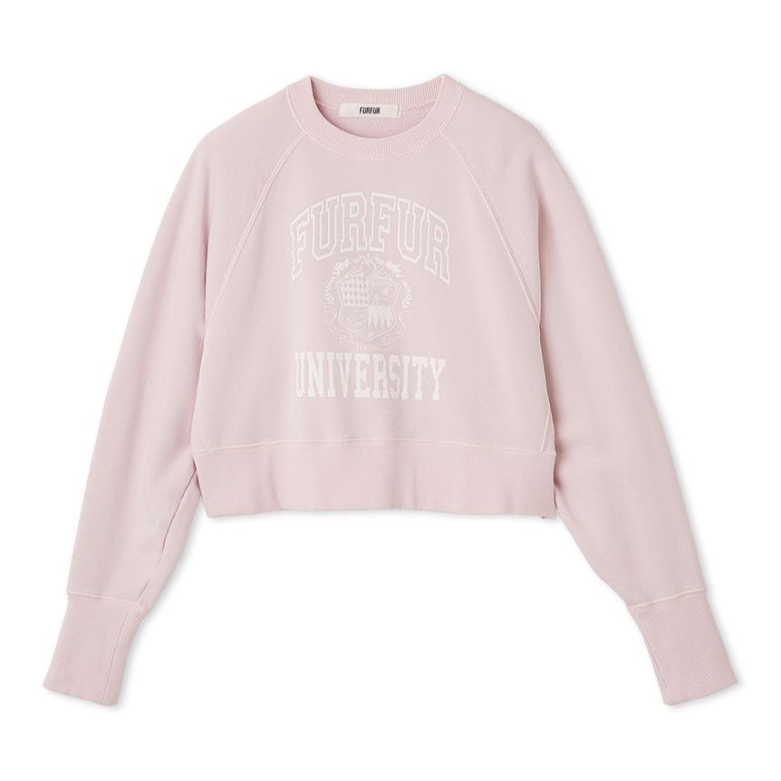 カレッジプリントスウェット LPNK F