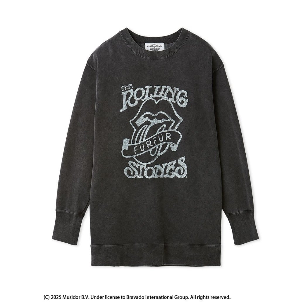 【ローリングストーンズ】スウェットミニワンピース CGRY F