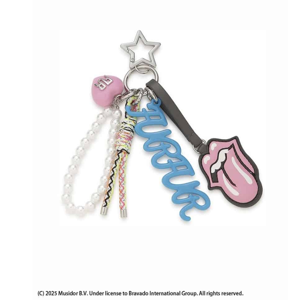 【ローリングストーンズ】キーチャーム PNK F