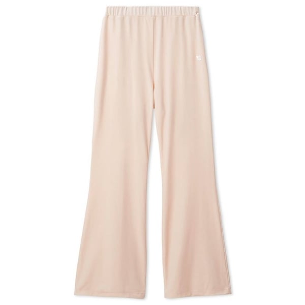 リボン刺繍イージーベロアパンツ PNK F