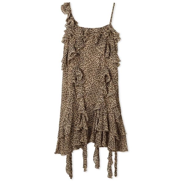 フリルキャミソールワンピース ANIMAL F