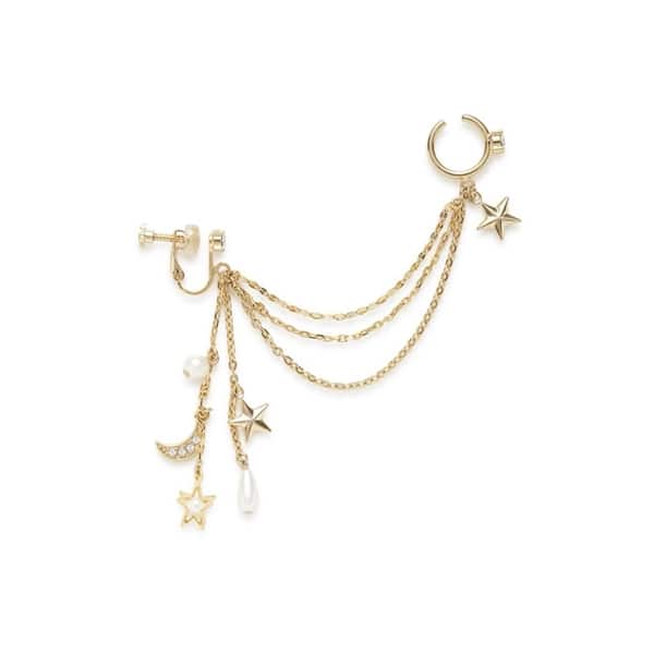 スターモチーフイヤリング GLD F