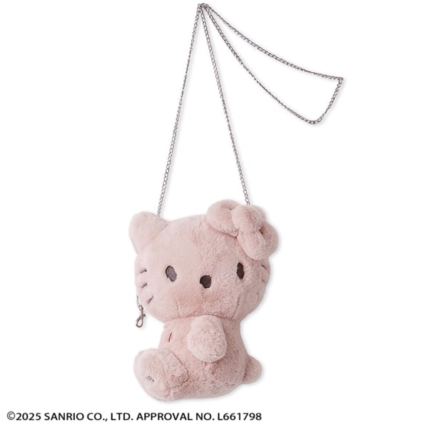 HELLO KITTY ぬいぐるみショルダーバッグ PNK F