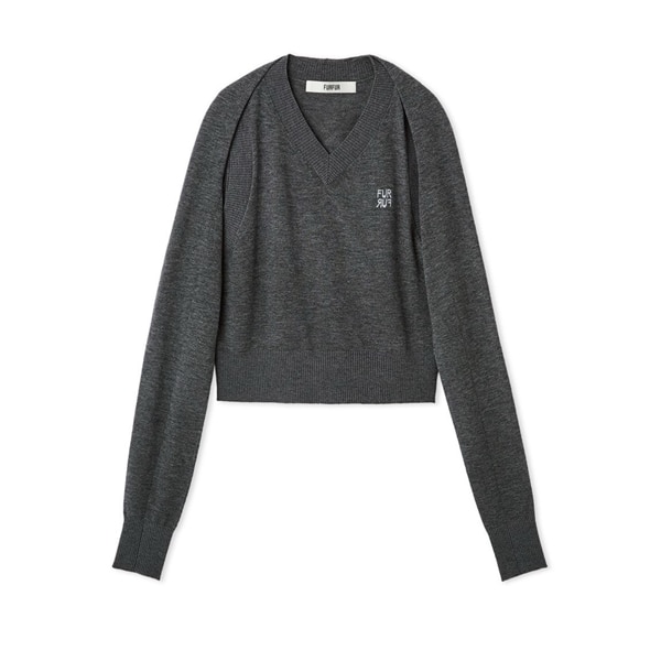 ボレロレイヤードベスト GRY F