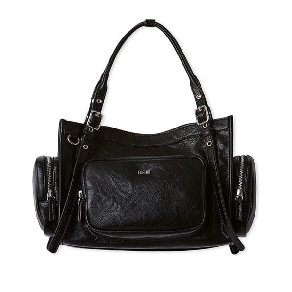 アウトポケットバッグ BLK F