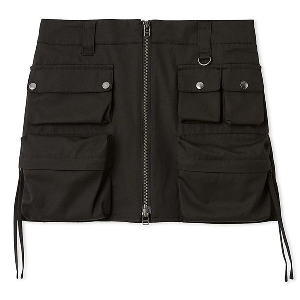 カーゴミニスカート BLK F