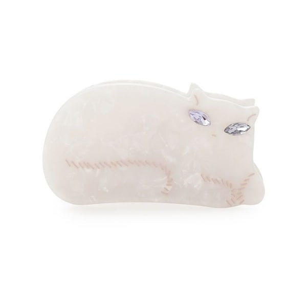 キャットモチーフビジューヘアクリップ(F WHT)｜ FURFUR｜渋谷PARCO