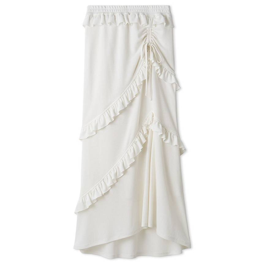 【LUMISHADE】UVカットスカート WHT F