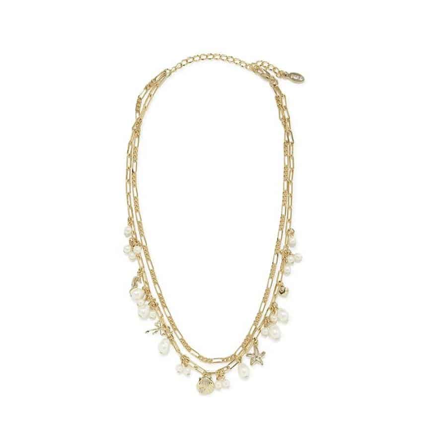 マリンモチーフネックレス GLD F
