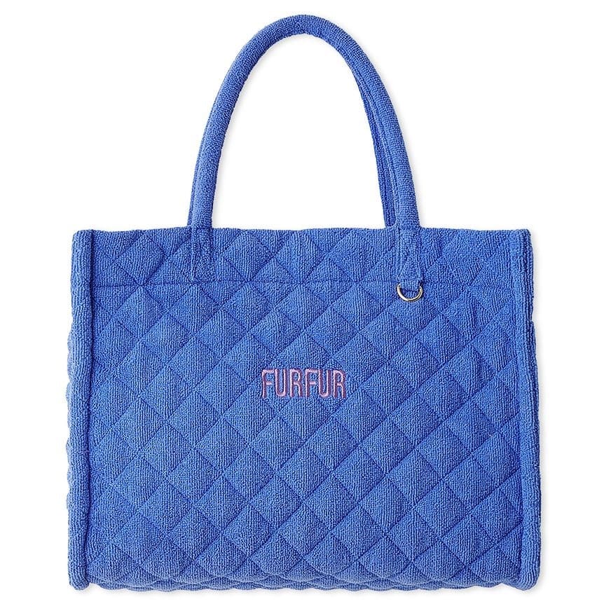 VIP顧客限定 非売品 23a キルティングバッグ ライトブルー パイルキルティングトートバッグ(F YEL)｜ FURFUR｜渋谷PARCO | ONLINE