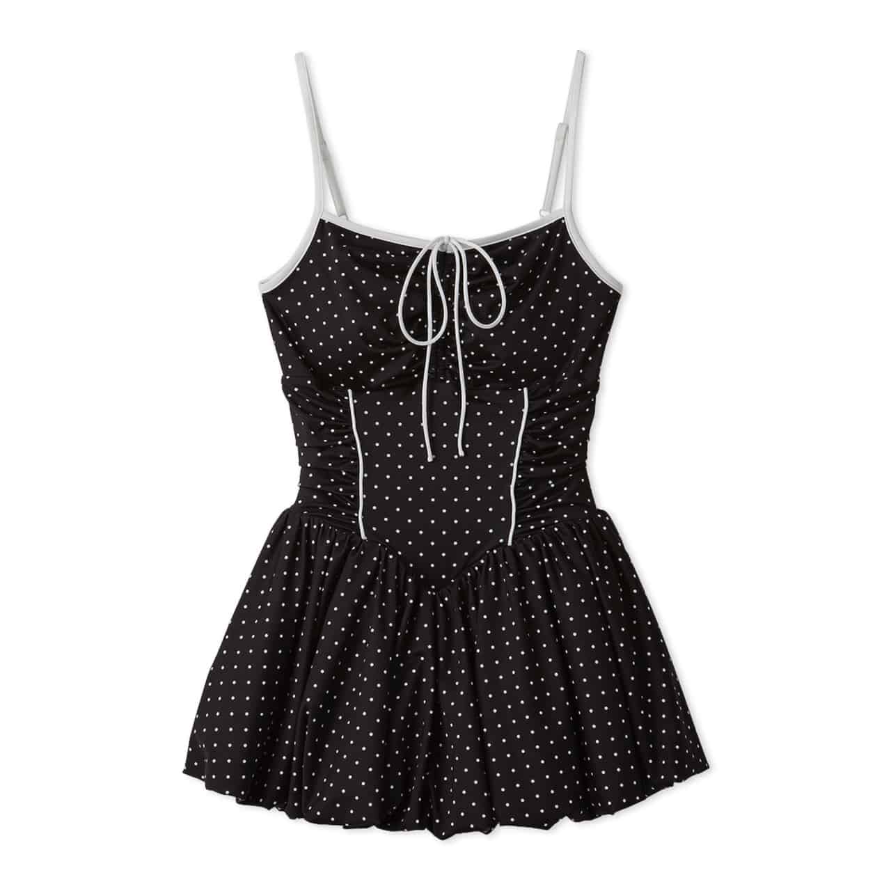 バルーンドレススウィムウェア BLK F