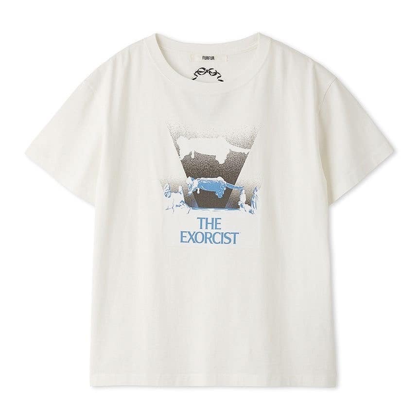 【THE EXORCIST】 グラフィックTシャツ WHT F