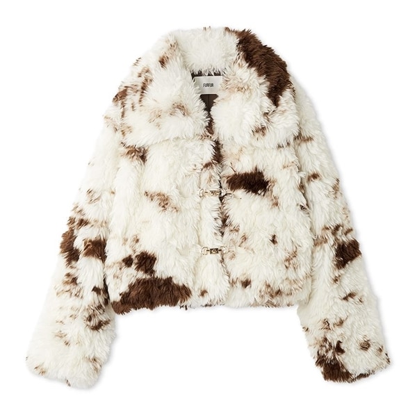 ビッグカラーエコファーショートコート(F LBRW)｜ FURFUR｜渋谷PARCO