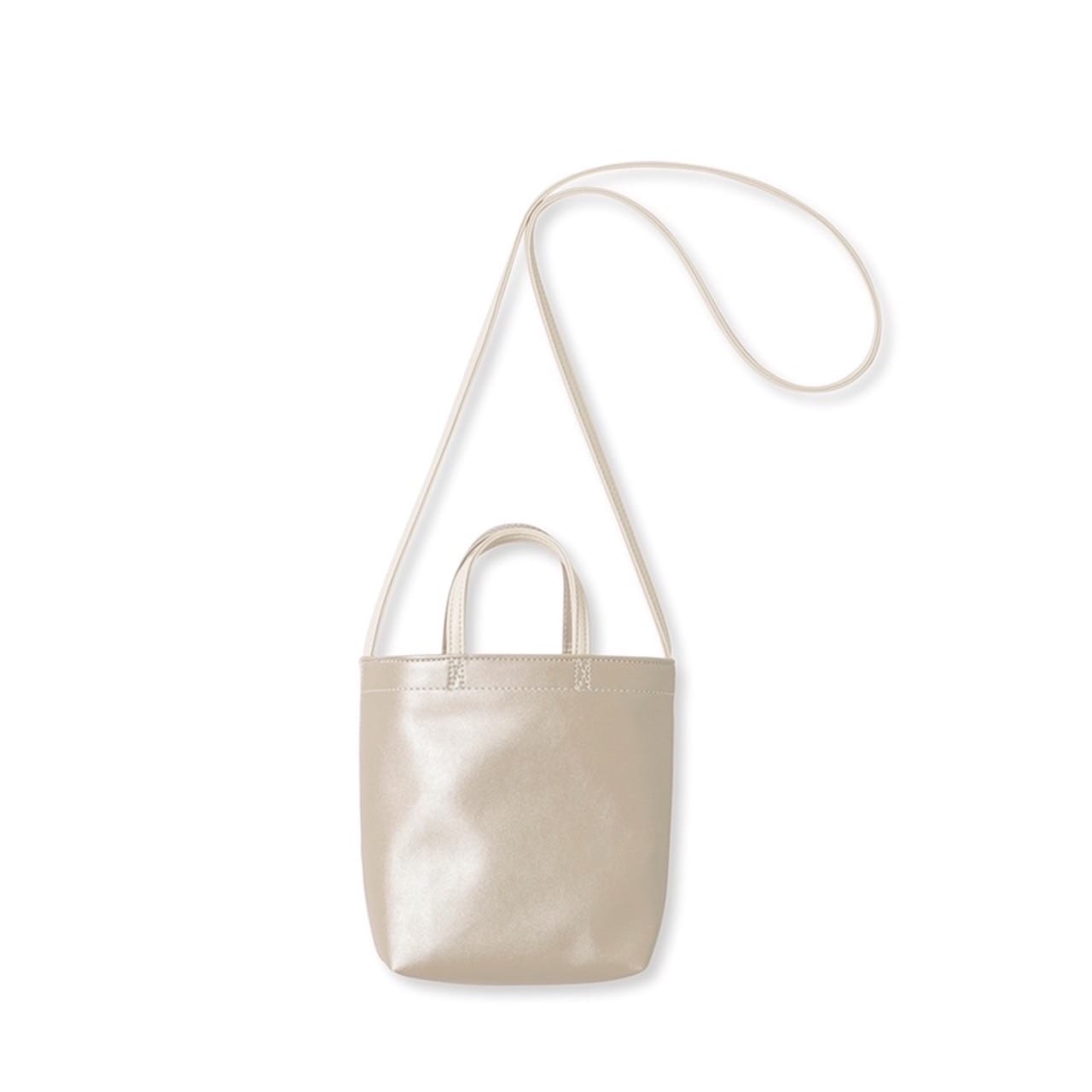 ダブルフェイスミニショルダーバッグ IVR S