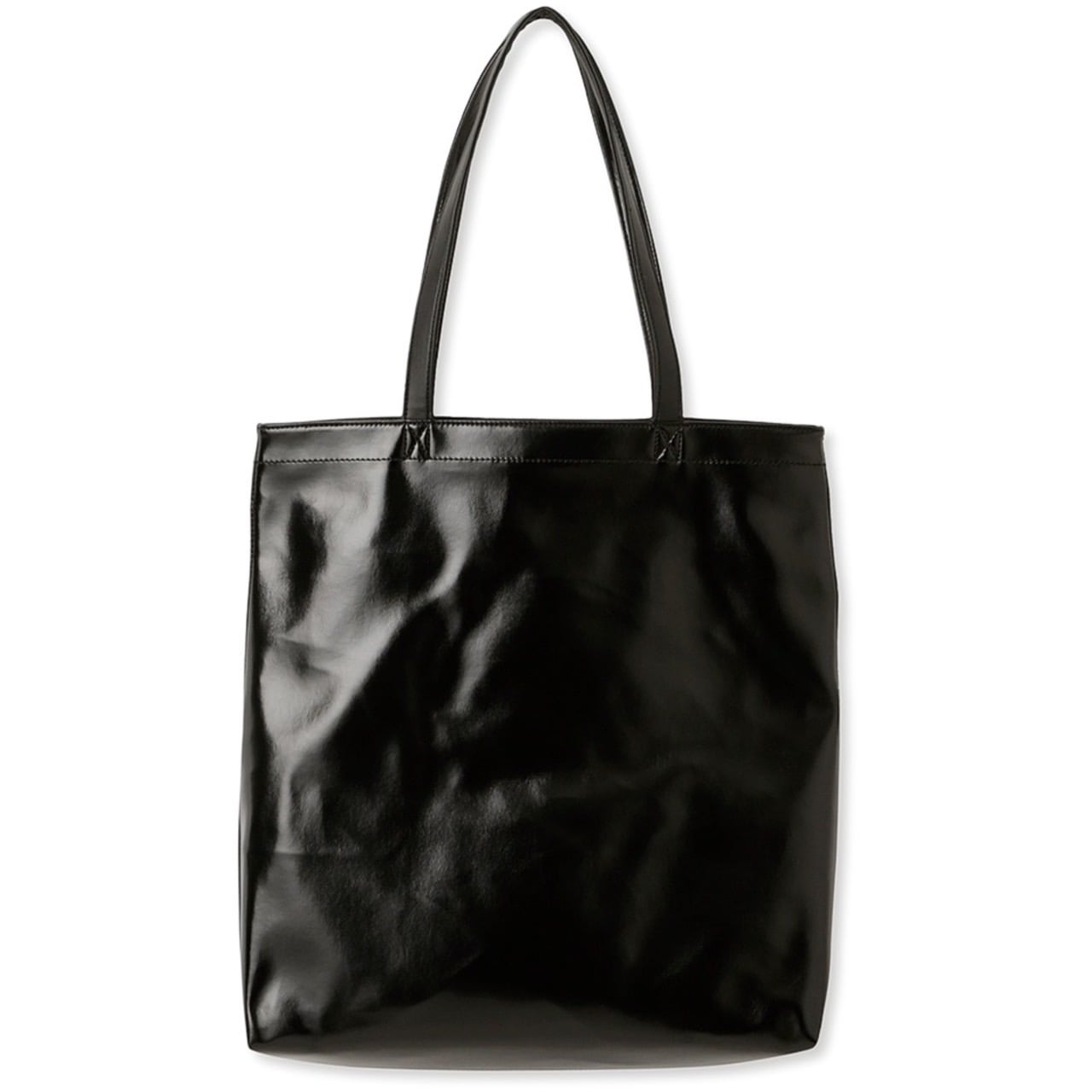 ダブルフェイストートバッグL BLK L