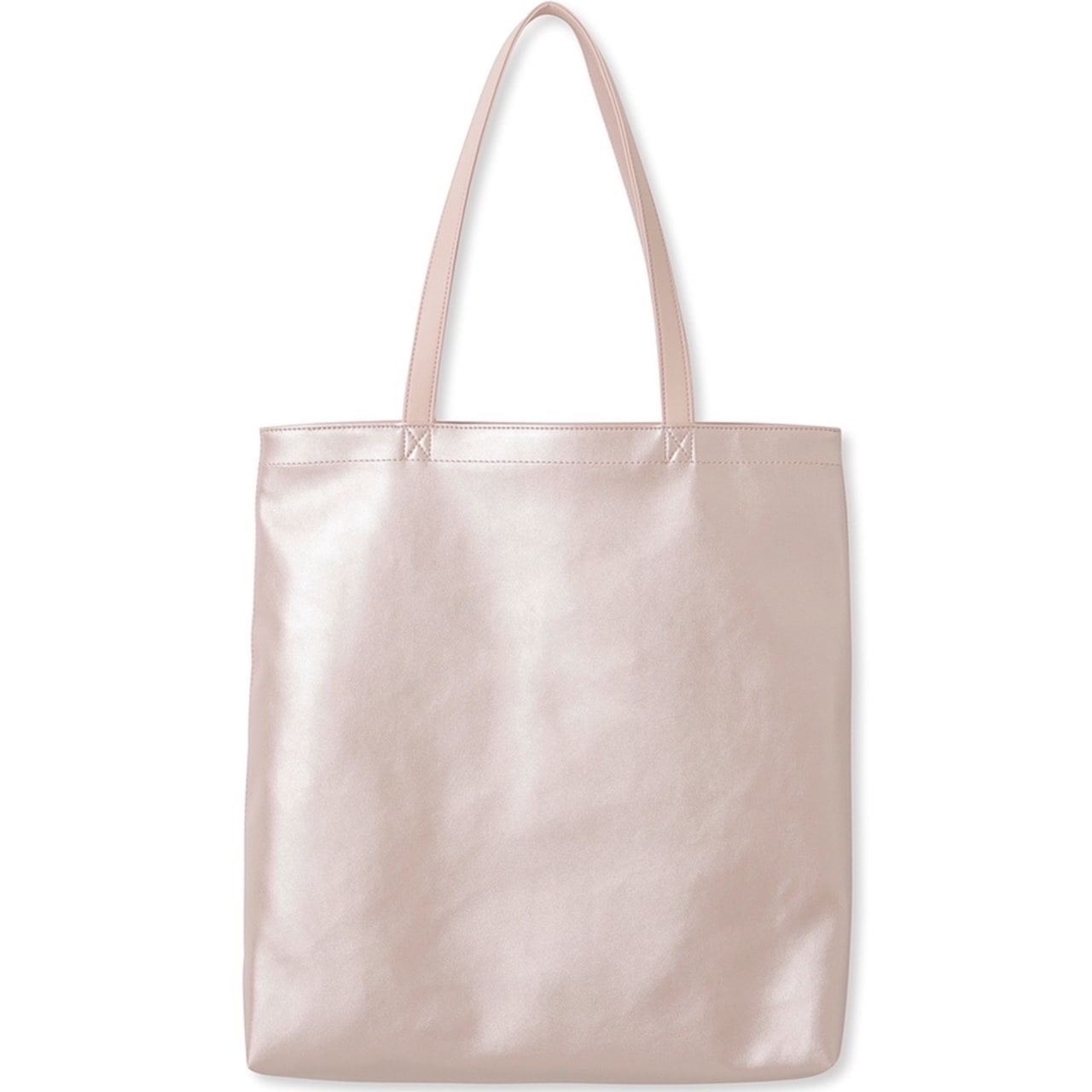 ダブルフェイストートバッグL PNK L