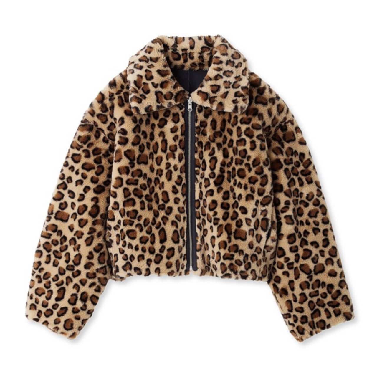 エコファーリバーシブルブルゾン LEO F