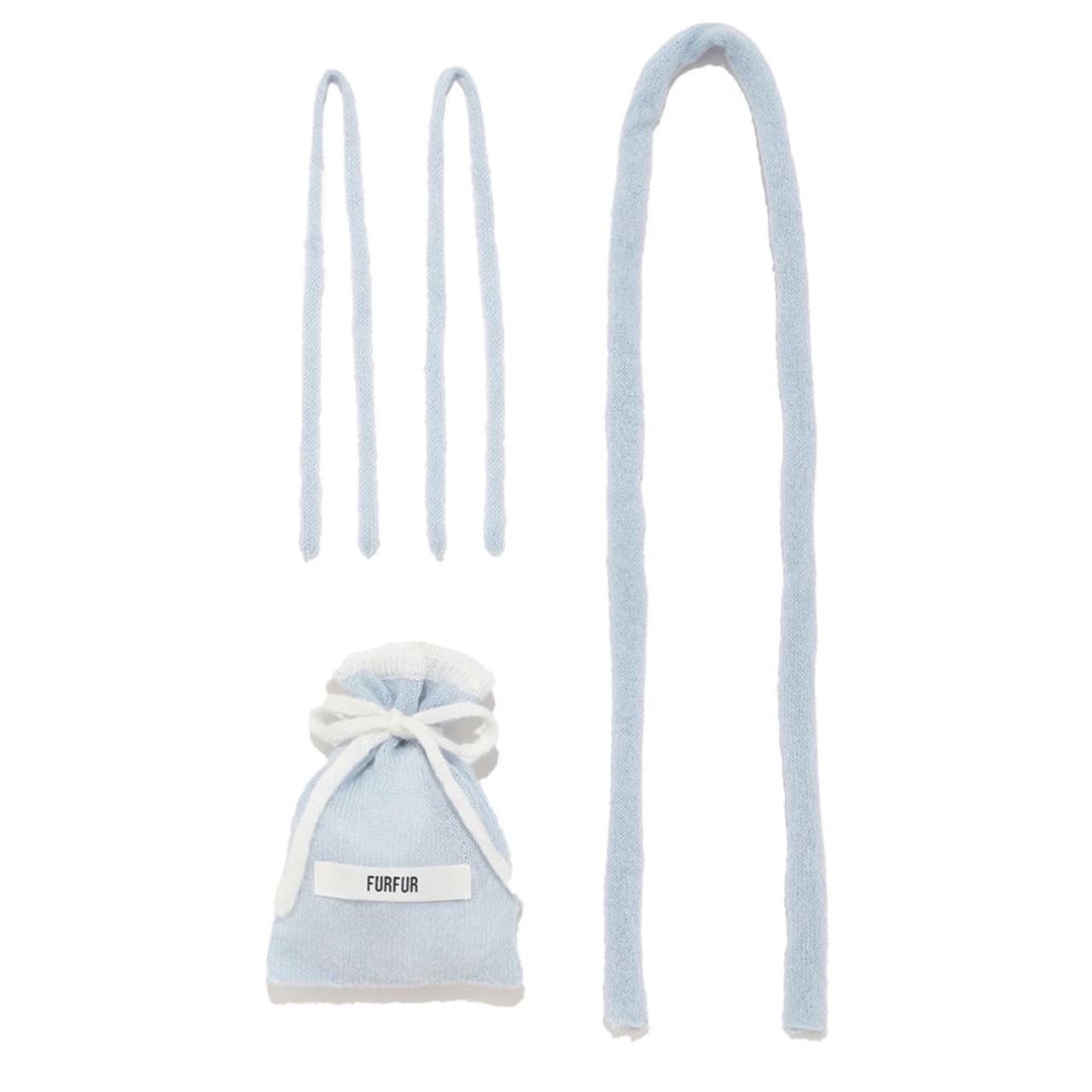 ニットリボンセット SAX F