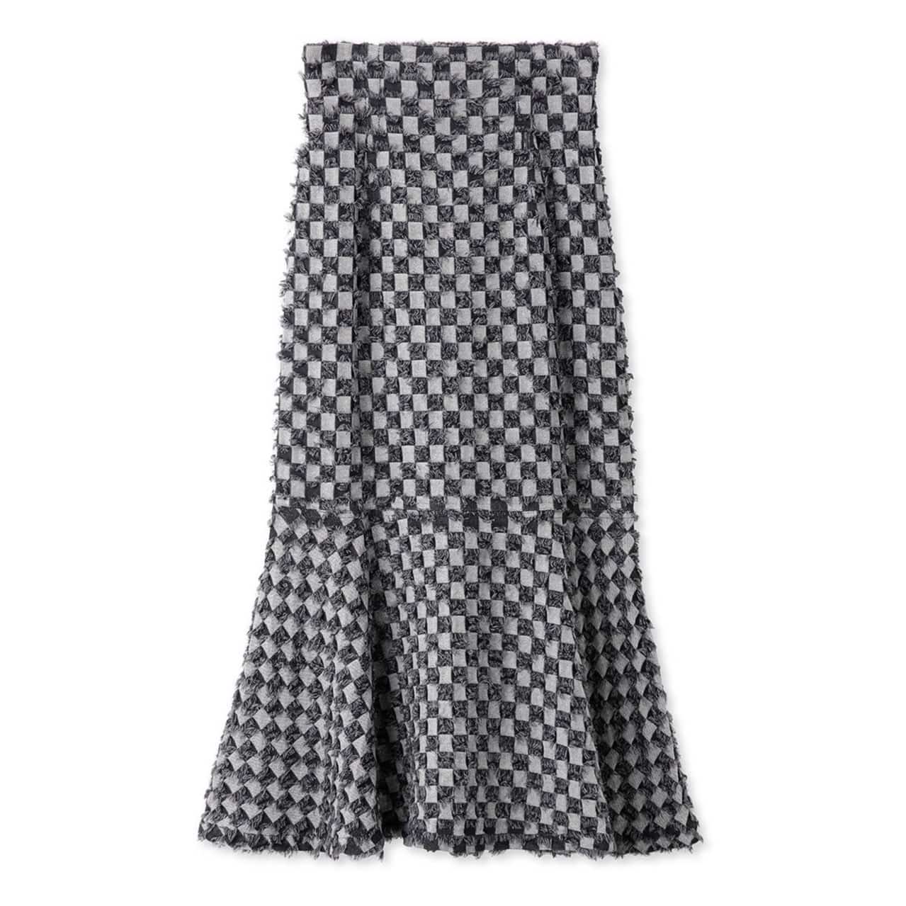 クラシックデニムマーメイドスカート BLK F